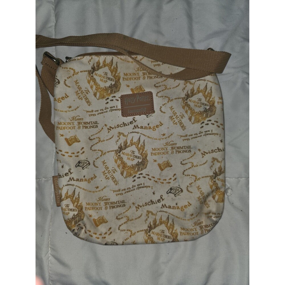 Loungefly Harry Potter map crossbody handbag purse tote bag!